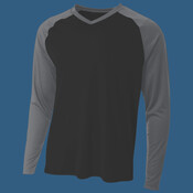 Men's Long Sleeve Strike Raglan T-Shirt