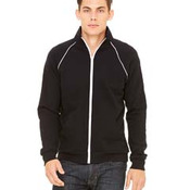 Men's Piped Fleece Jacket