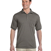 Adult 50/50 Jersey Polo with Pocket