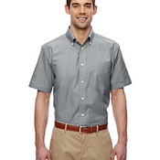 Men's Short-Sleeve Oxford with Stain-Release