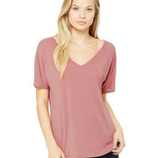 Ladies' Slouchy V-Neck T-Shirt