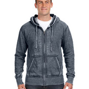 Adult Vintage Zen Full-Zip Fleece Hooded Sweatshirt
