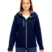 Ladies' Prospect Two-Layer Fleece Bonded Soft Shell Hooded Jacket