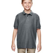 Youth Double Piqué Polo