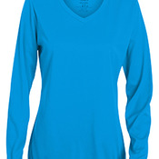 Ladies' Wicking Long-Sleeve T-Shirt