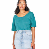 Ladies' Boxy Open Neck Top