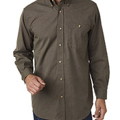 Men's Nailhead Long-Sleeve Woven Shirt