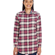 Ladies' Yarn-Dyed Flannel Shirt