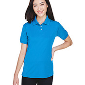 Ladies' Platinum Performance Piqué Polo with TempControl Technology