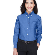 Ladies' Classic Wrinkle-Resistant Long-Sleeve Oxford