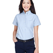 Ladies' Classic Wrinkle-Resistant Short-Sleeve Oxford