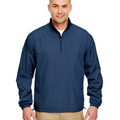 Adult Micro-Poly Quarter-Zip Wind Shirt