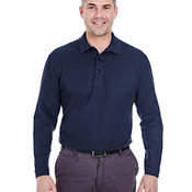 Adult Long-Sleeve Whisper Piqué Polo