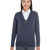 Ladies' Manchester Fully-Fashioned Full-Zip Cardigan Sweater