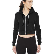 Ladies' Cropped Flex Fleece Zip Hoodie