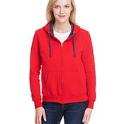 Ladies' 7.2 oz. Sofspun® Full-Zip Hooded Sweatshirt