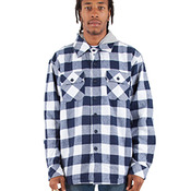 Adult Hooded Flannel Jacket