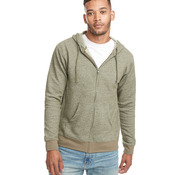 Adult Pacifica Denim Fleece Full-Zip Hooded Sweatshirt