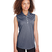 Ladies' Rotation Stripe Sleeveless Polo