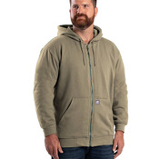 Men's Tall Heritage Thermal-Lined Full-Zip Hooded Sweatshirt