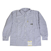 Men's Flame-Resistant Down Plaid Work Shirt