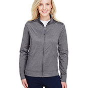 Ladies' Navigator Heather Performance Full-Zip