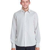 Men's Crown  Collection® Stretch Broadcloth Untucked Shirt