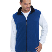 Unisex Full-Zip Polar Fleece Vest