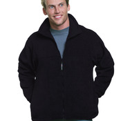 Unisex Full-Zip Polar Fleece Jacket