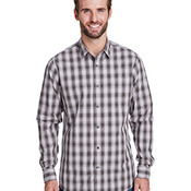 Men's Mulligan Check Long-Sleeve Cotton Shirt